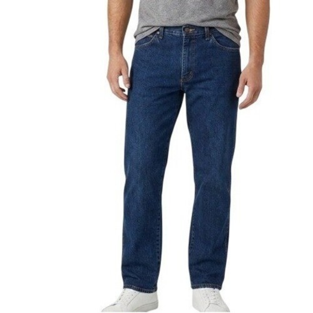 Dickies Jeans Mens 39x30 Blue Medium Wash Relaxed Fit Straight Leg‎ Denim Casual